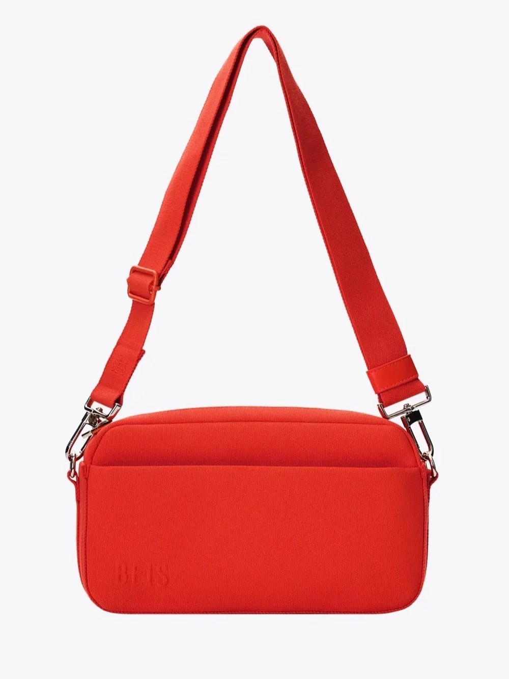 BÉIS summer travel bundle. Pro Hybrid Rolling Backpack & Travel Crossbody -Flame - Picture 5 of 10